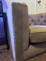 Square Sofa - Light Brown