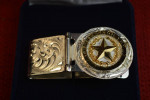 Mens Montana Silversmiths Western Money Clip Texas State