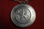 TEXAS RANGER PENDANT .999 W/STERLING CHAIN