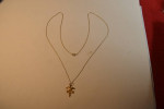 14K RN PENDANT & 20" 14KT CHAIN 14K