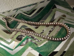 Copper and CZ Necklace