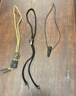 Men’s Jewelry — 2 bolo ties 2 necklaces $10-$15. 4/$25