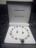 Swarovski Bracelet and Earrings Set - NEW
