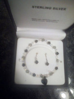 Swarovski Bracelet and Earrings Set - NEW