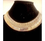Jewelry  plated adjustable choker