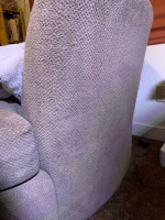 Light Brown Round Spinning Sofa