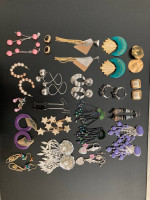 Costume Jewelry Earrings -$30