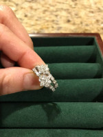 2 carat platinum diamond ring