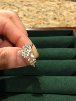 2 carat platinum diamond ring
