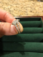2 carat platinum diamond ring