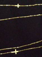 Genuine 10K Italian Gold Cross-Brand New