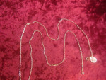 Brand New - Gold Plated Pendant Necklace 32" Long