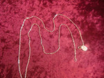 Brand New - Gold Plated Pendant Necklace 32" Long