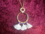 Brand New Gold Plated Pendant Necklace  32" Long