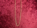 Brand New Gold Plated Chain Necklace 32" Long