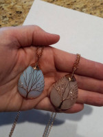 2 New/Different Tree of Life Necklaces