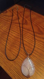 2 New/Different Tree of Life Necklaces