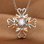 2 New Swan Necklaces