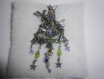 Kirks Folly Christmas Tree Pin Fairy Fairies Pin Brooch Jewelry