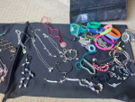 A lot of jewelry and storage