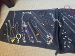A lot of jewelry and storage