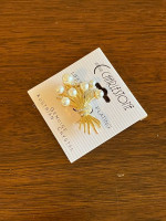 Small Gold-Colored Brooch by Charlestone - Like New
