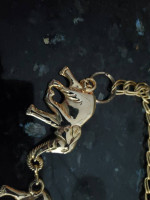 Decorative elephant belt with 5 elephants