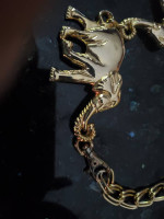 Decorative elephant belt with 5 elephants