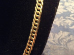 MILOR Italy 14K Cuban Link Chain Necklace 20 Inches 25.6gr