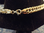MILOR Italy 14K Cuban Link Chain Necklace 20 Inches 25.6gr