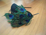 Peacock headband