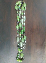 Green Beads necklace