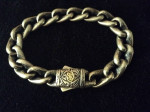 ENGRAVED ANCHOR LINK Mens Bracelet 82gr Solid Silver by SCOTT KAY