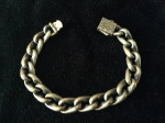 ENGRAVED ANCHOR LINK Mens Bracelet 82gr Solid Silver by SCOTT KAY
