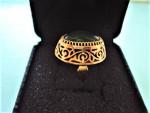 Women's Filigree Ring in 14K gold -size 6