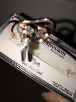 “Mom” Bangle Bracelet Rose Gold Tone