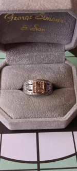 1 carat diamonds 10k white gold engagement ring
