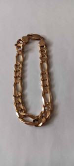 solid 10k yellow gold 8.25 inch bracelet = 19.89 grams