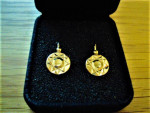 14K Gold Drop Earrings – 5.95 grams
