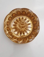 Glass Crystal Ring Holder Jewelry Dish