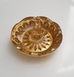 Glass Crystal Ring Holder Jewelry Dish