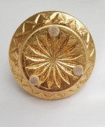 Glass Crystal Ring Holder Jewelry Dish