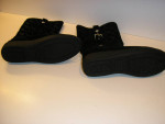 COACH SUEDE Leather Black Signature TULLIP BOOTS