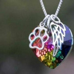 2 New/Different Dog or Paw Necklaces