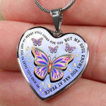 New Memorial Heart Necklaces with 3 Different Phrases