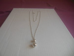 Brand New Silver Plated Pendant Necklace - 32" Long