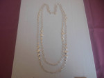 Brand New Silver Plated Necklace - 36" Long