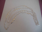 Brand New Silver Plated Necklace - 36" Long