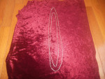 2- Brand New Silver Plated Chain Necklace 64" Long 