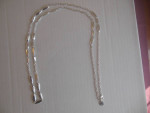 Brand New Silver Plated Necklace 42" Long